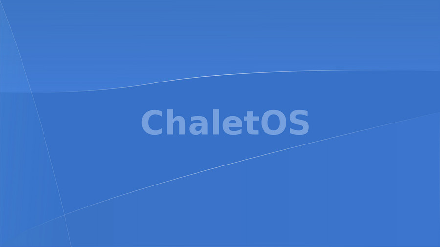 Заставка ChaletOS